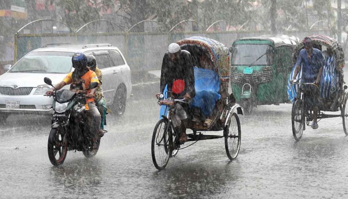 ঢাকাসহ পাঁচ বিভাগে ভারী বৃষ্টি হতে পারে