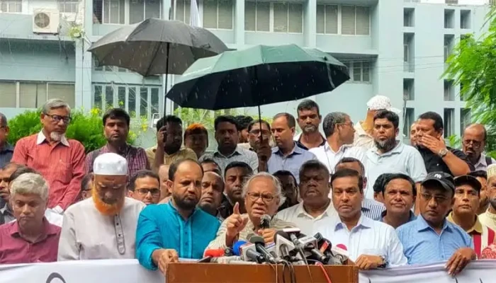 বিএফইউজে ও ডিইউজের সমাবেশ সরকারের সর্বত্র শেখ হাসিনার দোসররা সক্রিয়-রিজভী