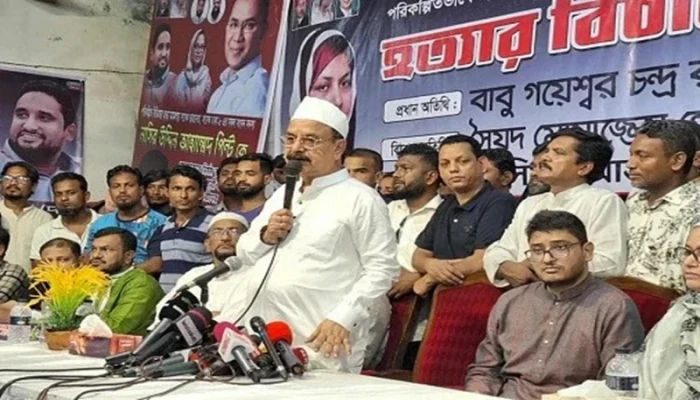 যদি বিএনপি ক্ষমতায় আসে, তাহলে আপনাদের সমস্যা কোথায়, প্রশ্ন গয়েশ্বরের