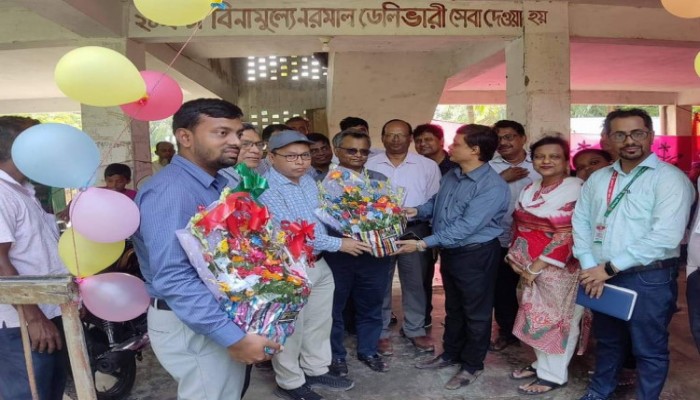 স্বাস্থ্য বিভাগের মহাপরিচালক এর নিঝুমদ্বীপে কমিউনিটি ক্লিনিক পরিদর্শন