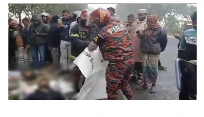 নওগাঁয় সড়ক দুর্ঘটনায় দুই জনের প্রাণহানি