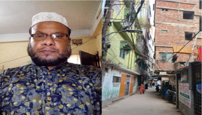 মানিকনগরে রাজউকের অনুমতি বিহীন পাঁচ  তলা ভবন নির্মাণ