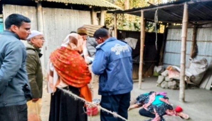 নীলফামারিতে বৃদ্ধার গলাকাটা লাশ উদ্ধার