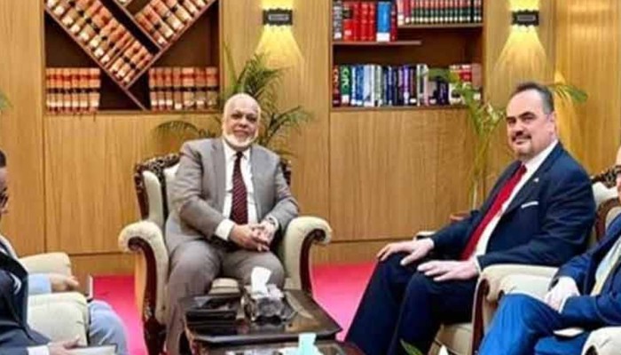 ​প্রধান বিচারপতির সঙ্গে মার্কিন রাষ্ট্রদূতের সাক্ষাৎ