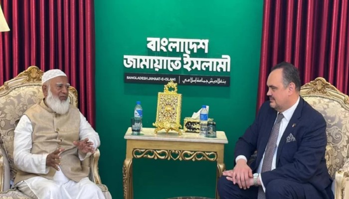 ​জামায়াত আমিরের সঙ্গে মার্কিন রাষ্ট্রদূতের সাক্ষাৎ