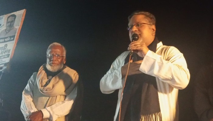 নীলফামারী-১আসনে ন্যাপ পার্টির  নির্বাচনী পথসভা অনুষ্ঠিত