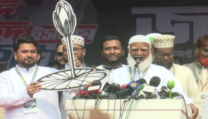 ক্ষমতায় গেলে নাহিদকে মন্ত্রী করার ঘোষণা জামায়াত আমিরের