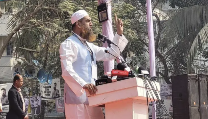 ব্যালটের মাধ্যমে লুটপাটের রাজনীতিকে বিদায় জানাতে হবে: মামুনুল হক