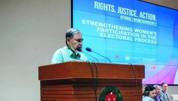 ​নারীদের অবদান যুক্ত করলে জিডিপি তিনগুণ হয়ে যেত: সিইসি