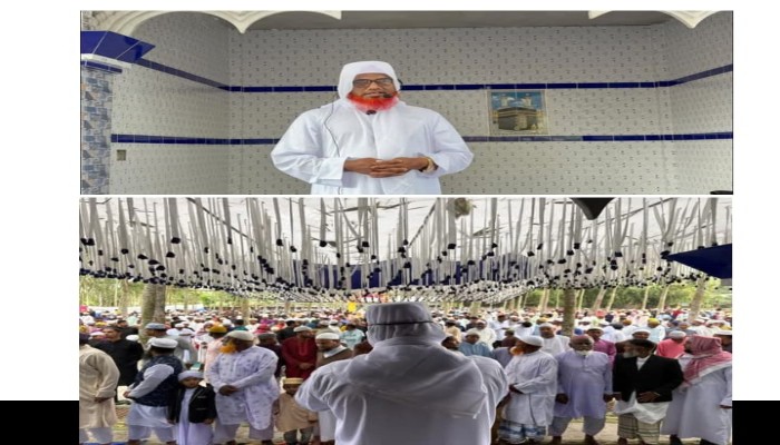 এমপি করলেন ঈদের নামাজের ইমামতি ,উচ্ছ্বসিত মুসাল্লীগণ