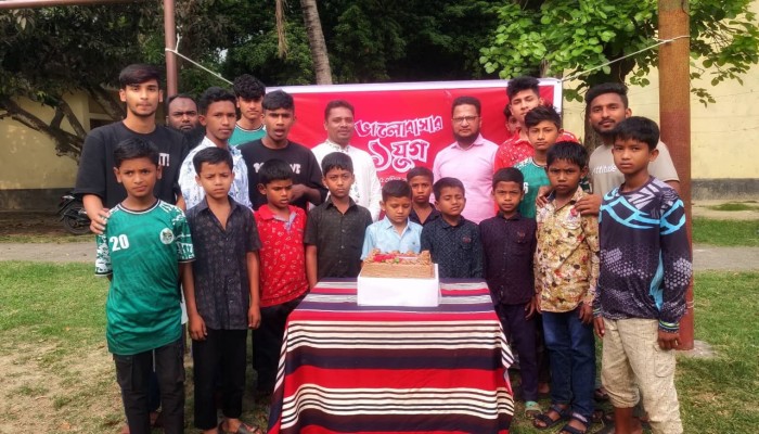 মেহেরপুরে যমুনা টেলিভিশনের এক যুগপূর্তি উদযাপন ।