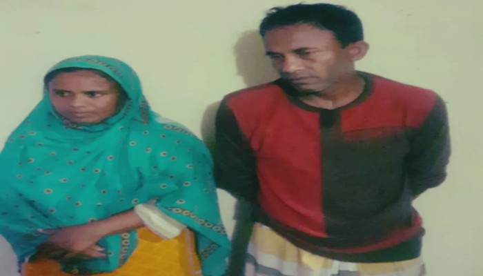 ঠাকুরগাঁওয়ে নিজ বাড়ী থেকে মাদকসহ স্বামী-স্ত্রী গ্রেপ্তার