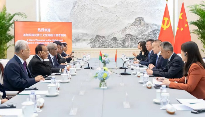 ​চীনের ভাইস প্রেসিডেন্টের সঙ্গে মির্জা ফখরুলের বৈঠক