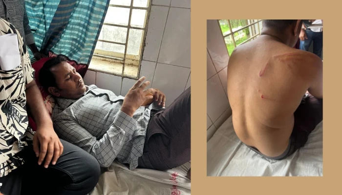 ​শ্রীপুরে বিএনপি নেতাকে পেটাল ছাত্রদল নেতা