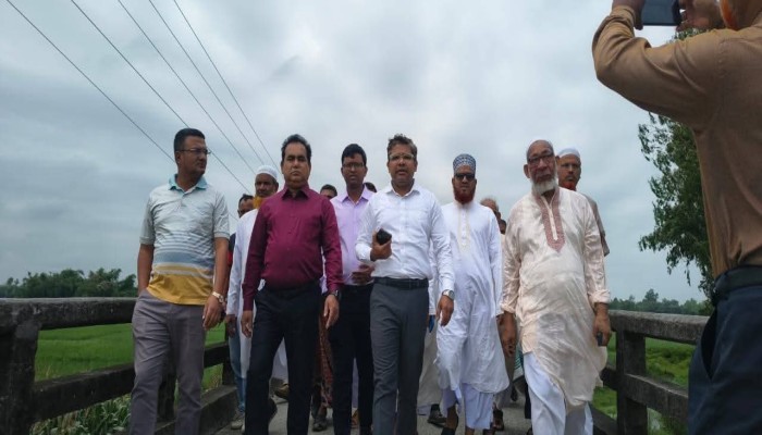 ​ডিমলায় ধরধরা নদীর খনন কাজের উদ্বোধন