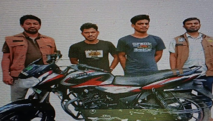 রাজশাহীতে ২ মটরসাইকেল চোর গ্রেফতার
