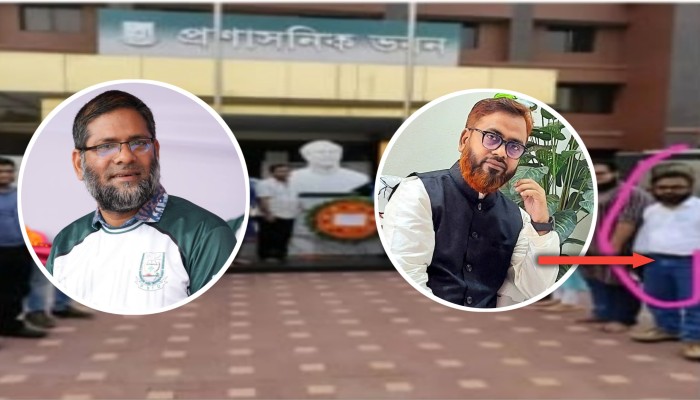 পবিপ্রবিতে ভিসিবিরোধী আন্দোলনে সুবিধাভোগী আওয়ামী ও জামায়াতপন্থী শিক্ষকদের সরব অবস্থান।
