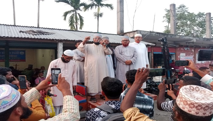 ভারতের অবৈধ পুশ-ইন ও সীমান্ত হত্যা বন্ধের দাবিতে ডিমলায় বিক্ষোভ মিছিল ও সমাবেশ