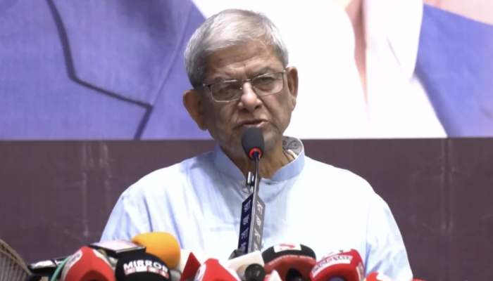 ​আওয়ামী লীগ ও গণতন্ত্র কখনো একসঙ্গে যায়নি: মির্জা ফখরুল