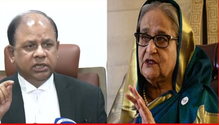 শেখ হাসিনার দেশে ফিরতে চাওয়া রাজনৈতিক স্ট্যান্টবাজি: চিফ প্রসিকিউটর