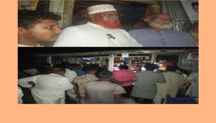 রাতেও বন্যার্ত মানুষের পাশে এমপি আব্দুস সাত্তার