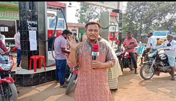 ঠাকুরগাঁওয়ে পেট্রোল পাম্পে হঠাৎ ভিড়, তেল নিতে যানবাহনের দীর্ঘ লাইন