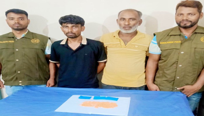 ঠাকুরগাঁওয়ে ৫৯০ পিস ইয়াবাসহ দুই মাদক ব্যবসায়ী গ্রেপ্তার
