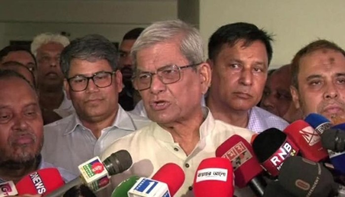 ​জামায়াত আমিরের বক্তব্য মিথ্যাচার, বিএনপি ফ্যাসিবাদ নয়: মির্জা ফখরুল