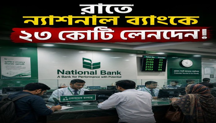 কর্মঘণ্টার বাইরে রাত ৮টার পর ন্যাশনাল ব্যাংক থেকে ২২ কোটি ৬০ লাখ টাকা লেনদেনের ঘটনা অনুসন্ধানে ১৬ জন ঊর্ধ্বতন কর্মকর্তাকে জিজ্ঞাসাবাদের জন্য তলব করেছে দুর্নীতি দমন কমিশন (দুদক)।