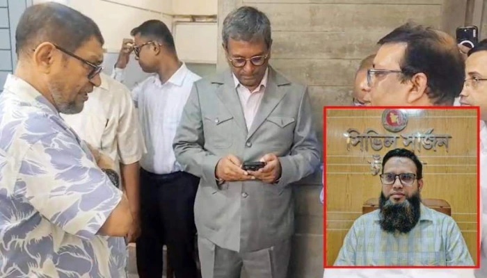 ​চাঁদপুরের সিভিল সার্জনকে বদলির নির্দেশের দুই ঘণ্টা পর সিদ্ধান্ত প্রত্যাহা