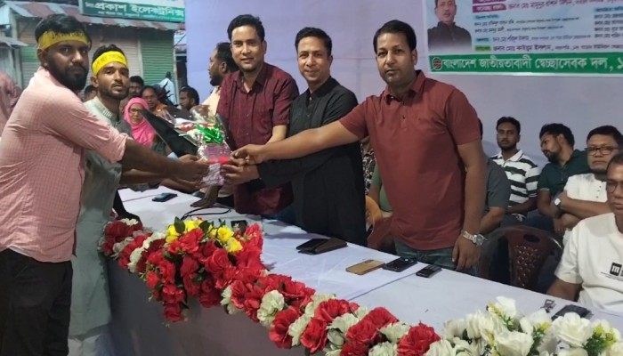 গড়েয়া স্বেচ্ছাসেবক দলের দ্বি-বার্ষিক সম্মেলন অনুষ্ঠিত