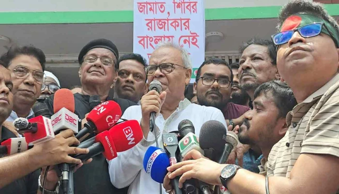 ​মুক্তিযুদ্ধের বিরোধিতাকারীদের বীরত্বের ইতিহাস নেই: রিজভী