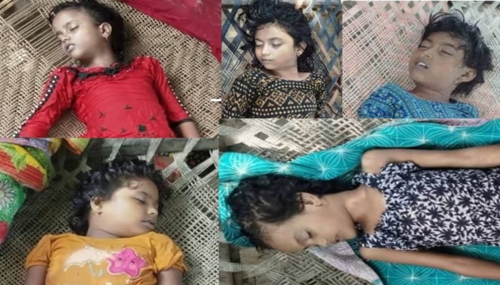 চাঁপাইনবাবগঞ্জে বন্যার পানিতে গোসল করতে গিয়ে ৫ কিশোরীর মৃত্যু