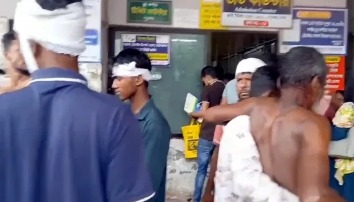 নড়াইলে সংঘর্ষ, পাঁচজন গুলিবিদ্ধসহ আহত আট