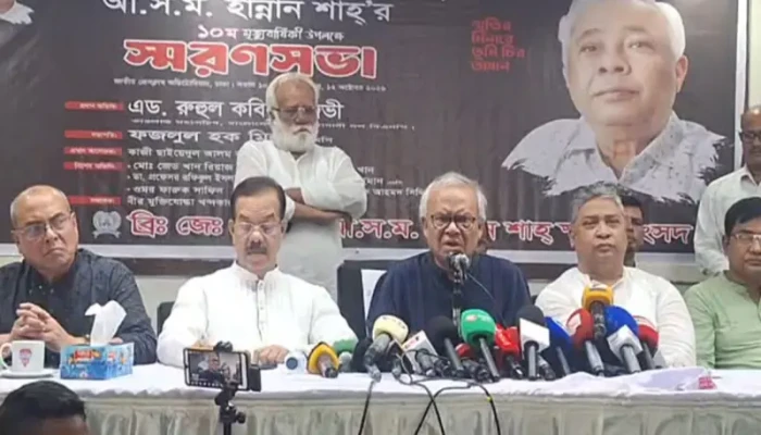 নাশকতার পরিকল্পনার জন্য সাবেক ২ সেনা কর্মকর্তাকে গ্রেপ্তার: রিজভী